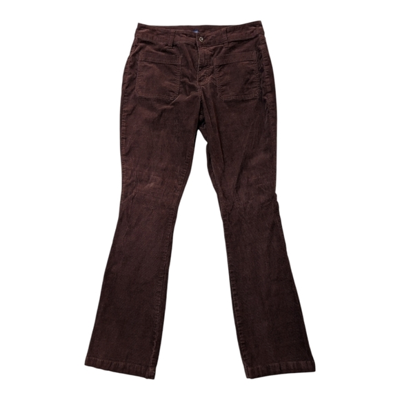 Arizona Jean Co. Brown Corduroy Faired Bell Bottom Pants Women Junior 13 - Picture 1 of 8
